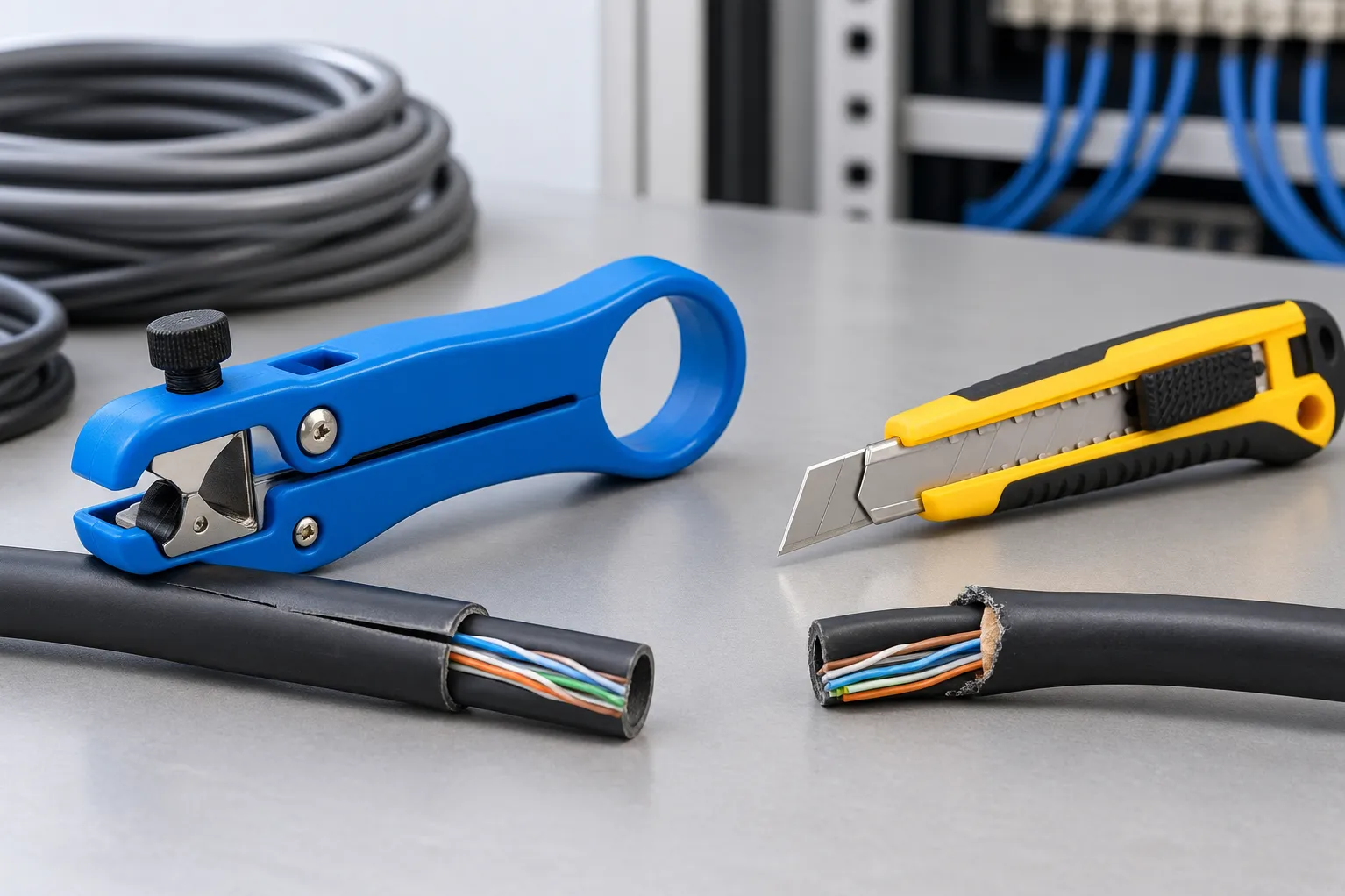 When to Use a Jonard Cable Slitting Tool Instead of a General Utility Knife