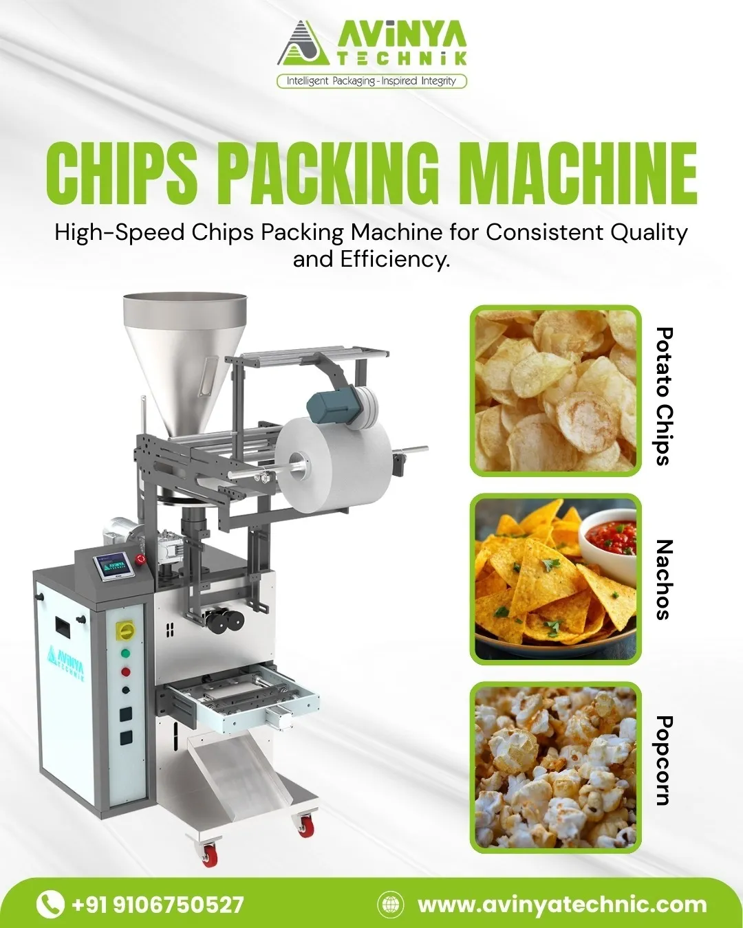 Chips Packing Machine Manufacturer in Ahmedabad