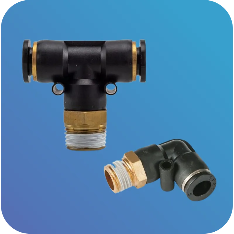 SPAC Pneumatic Push Fittings | One Touch Pneumatic Fittings | Available in Nashik, Ambad