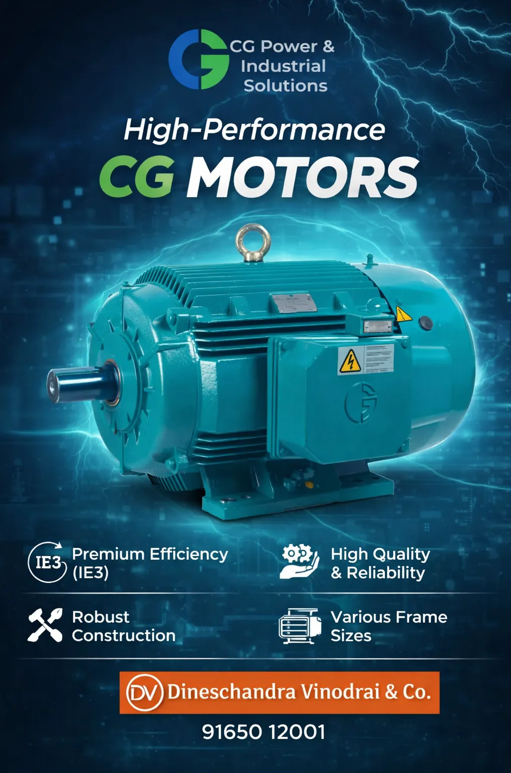 Buy Crompton Greaves (CG) Motors for Industrial and Commercial Applications