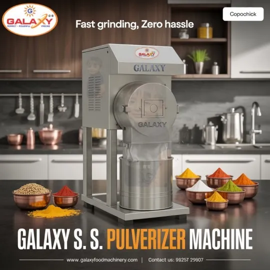 Commercial SS Pulverizer in Neemuch | Stainless Steel Grinding for Businesses