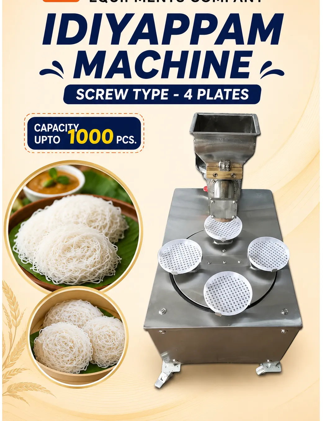 Idiyappam Machine in Coimbatore