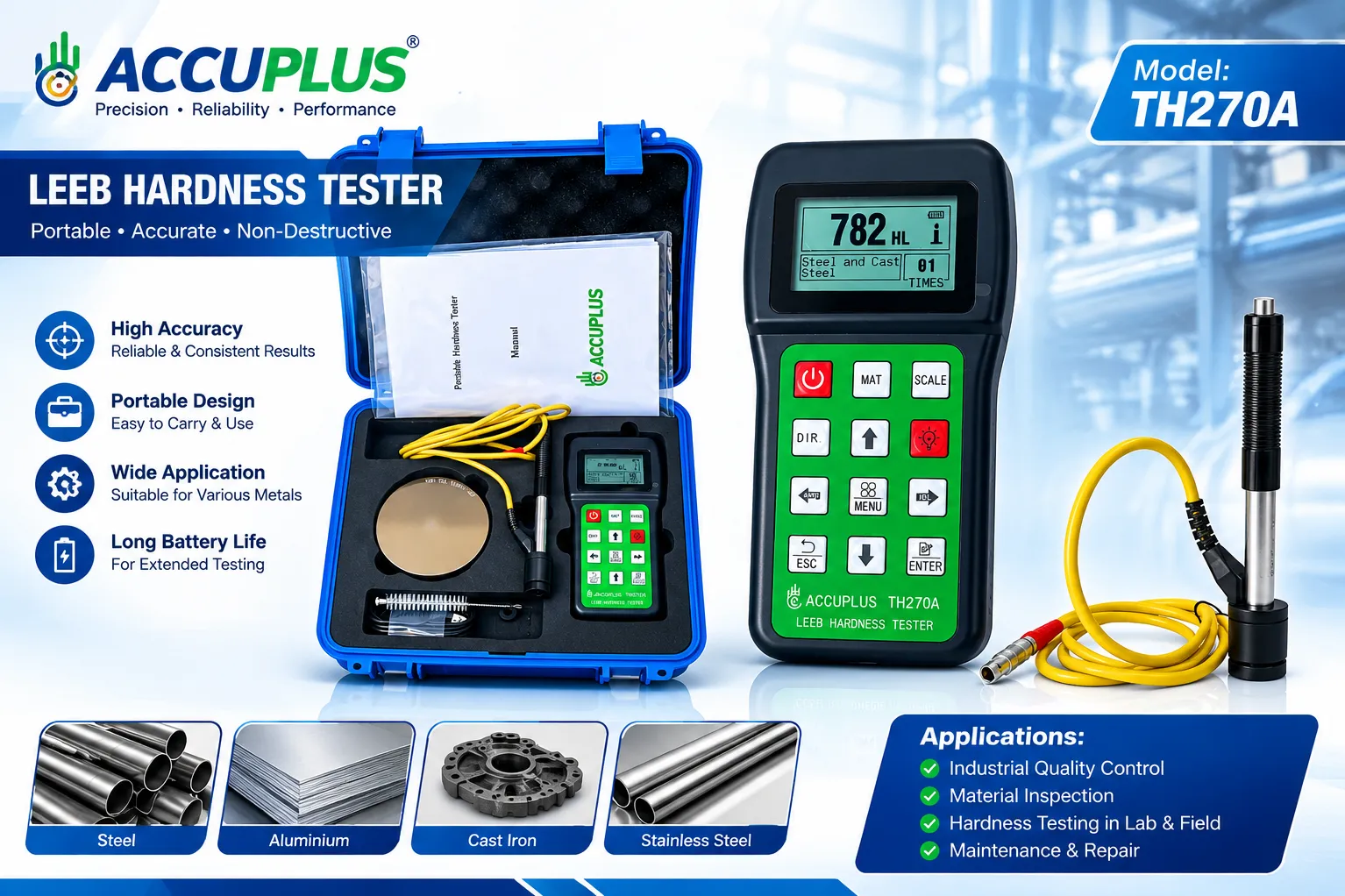 DIGITAL LEEB HARDNESS TESTER SUPPLIER IN AHMEDABAD