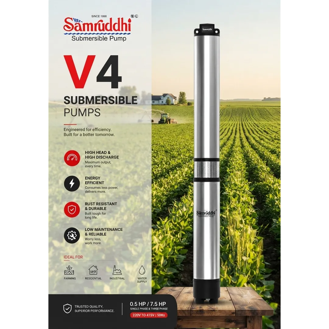 V4 Borewell Pump Raipur