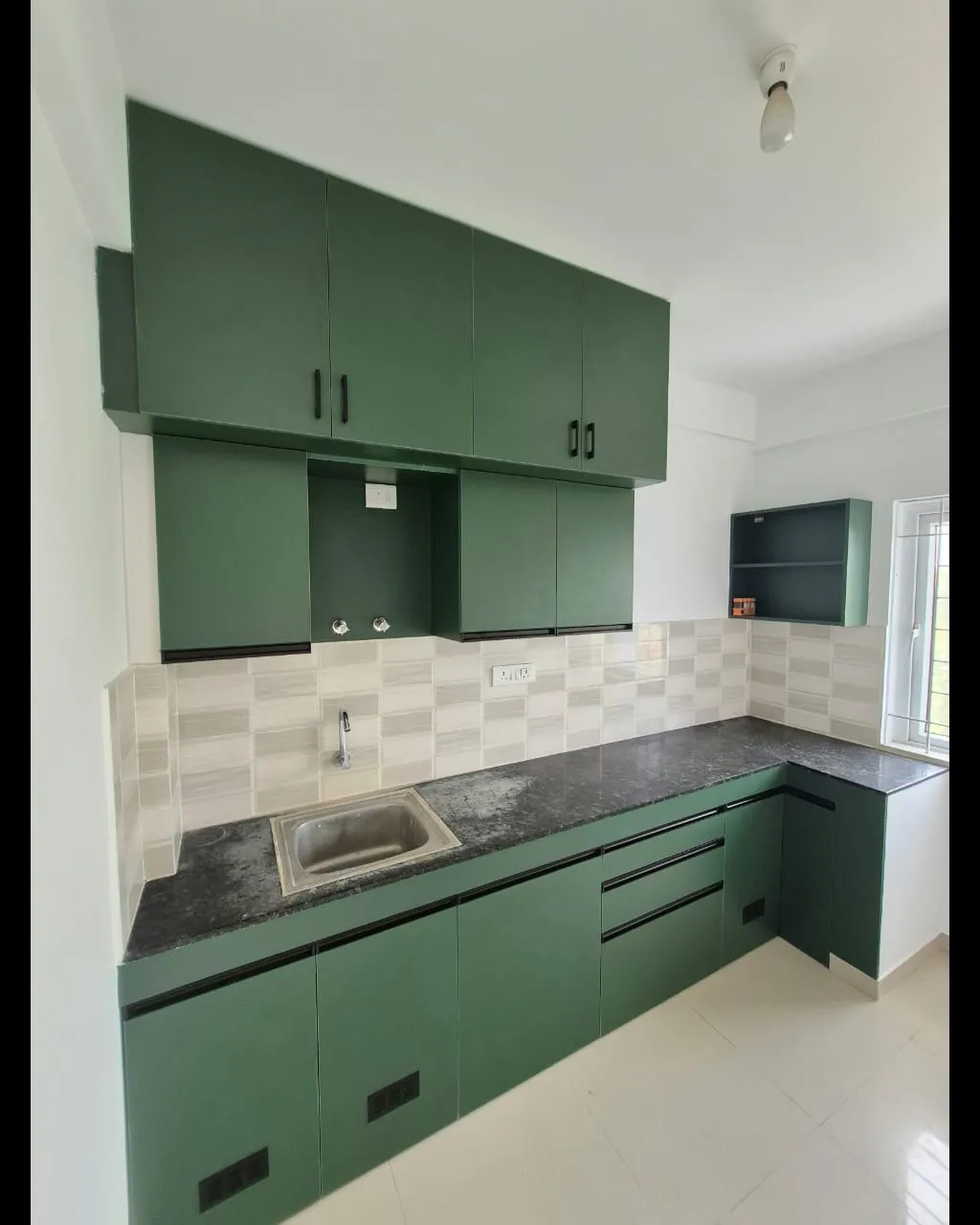 2BHK Flat Interior Work in Magnum City Coimbatore | Fortune Homes