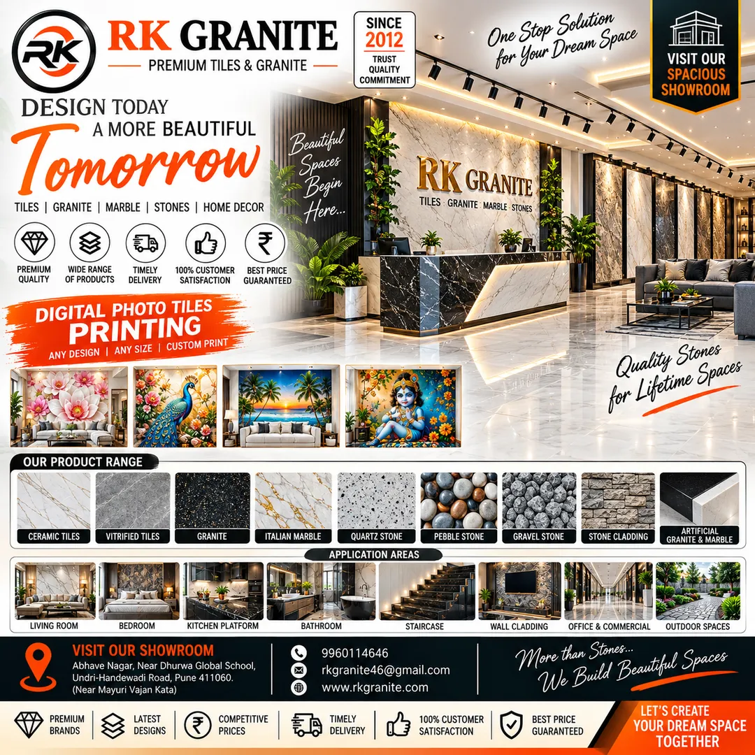 PREMIUM TILE SUPPLIER – RK GRANITE PUNE