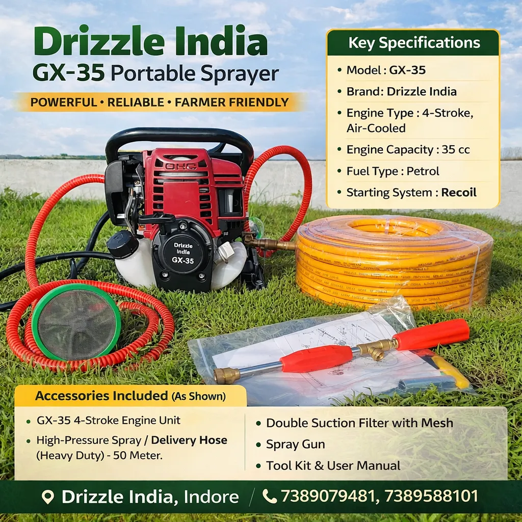 GX35 4 Stroke Portable Sprayer