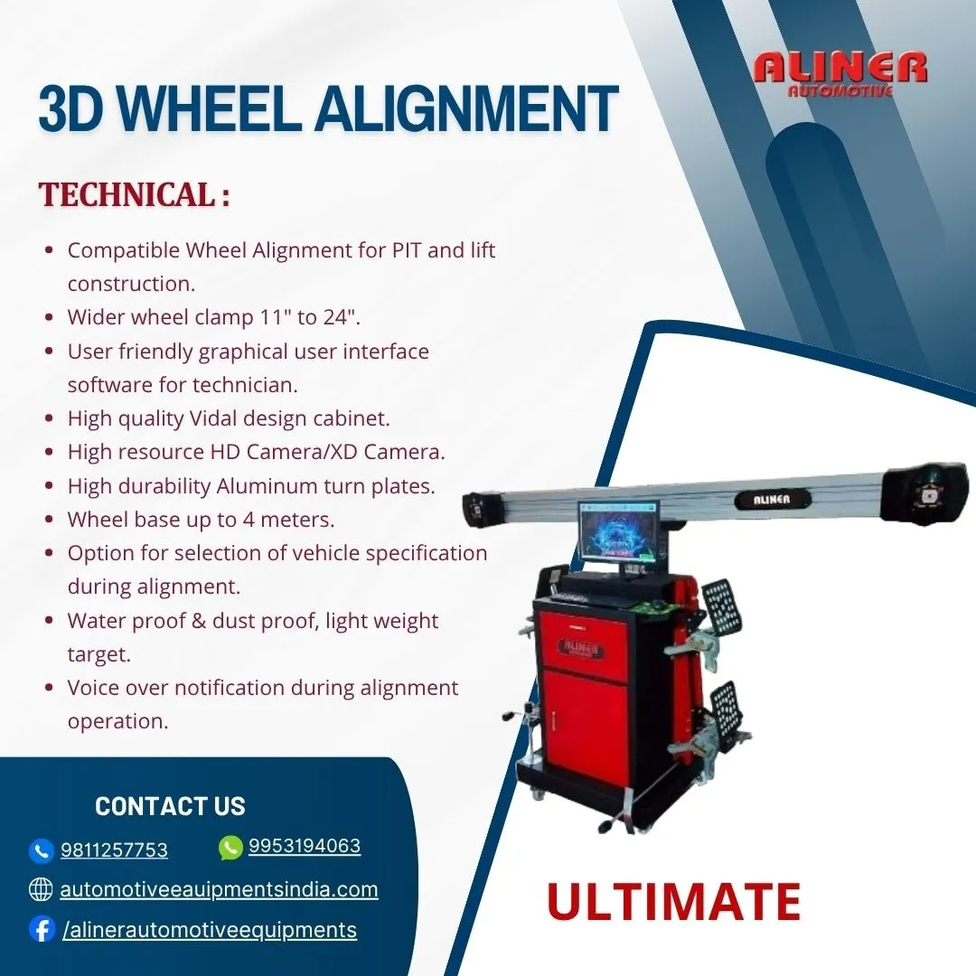 3D WHEEL ALIGNMENT, WHEEL ALIGNMENT, WHEEL ALIGNMENT MACHINE, 3D WHEEL ALIGNMENT MACHINE