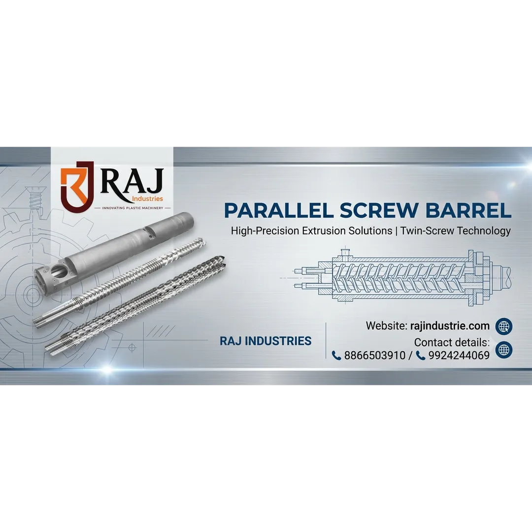 Parallel twin-screw barrel rajkot