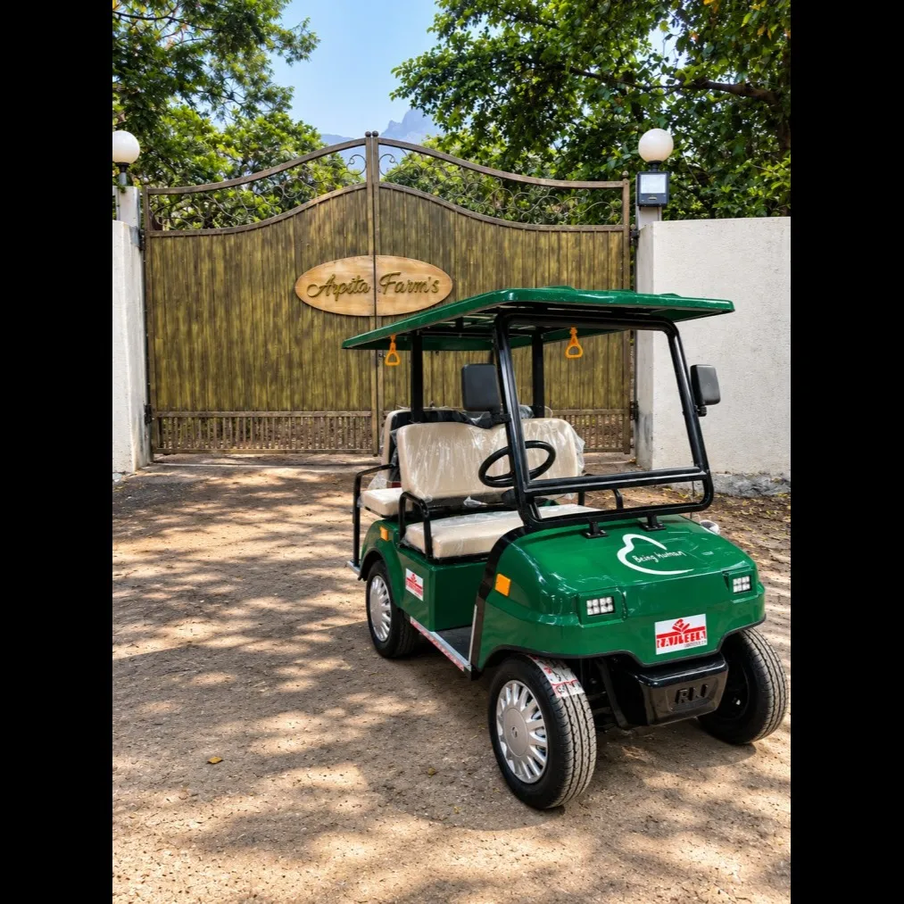 Arpita Farms, Panvel โ๐ Successful Delivery of 4 Seater Golf Cart ๐