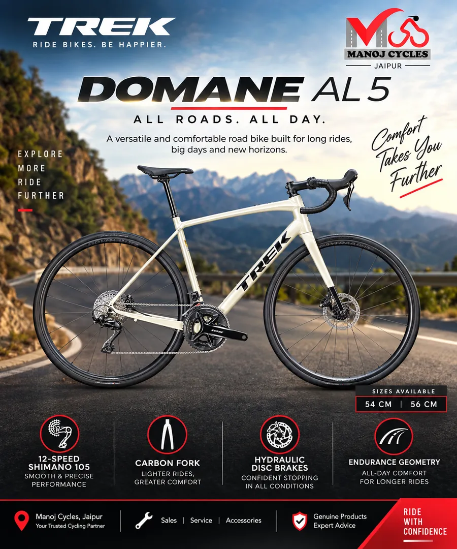 Trek Domane AL5, Trek Bikes dealer in Jaipur