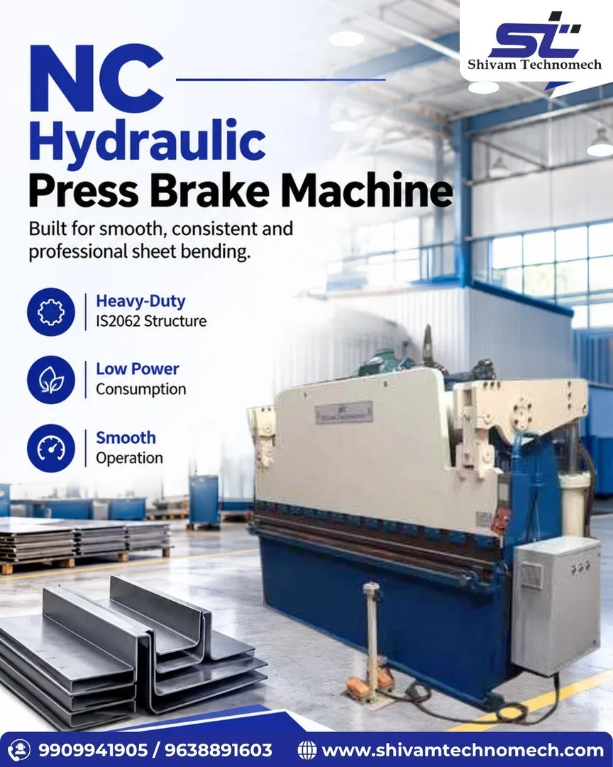 NC Hydraulic Press Brake Machine for Precise Sheet Bending