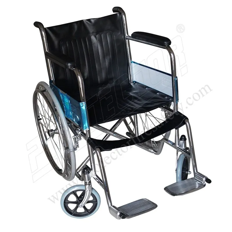 FOLDABLE WHEELCHAIR – EASY • COMFORTABLE • PORTABLE