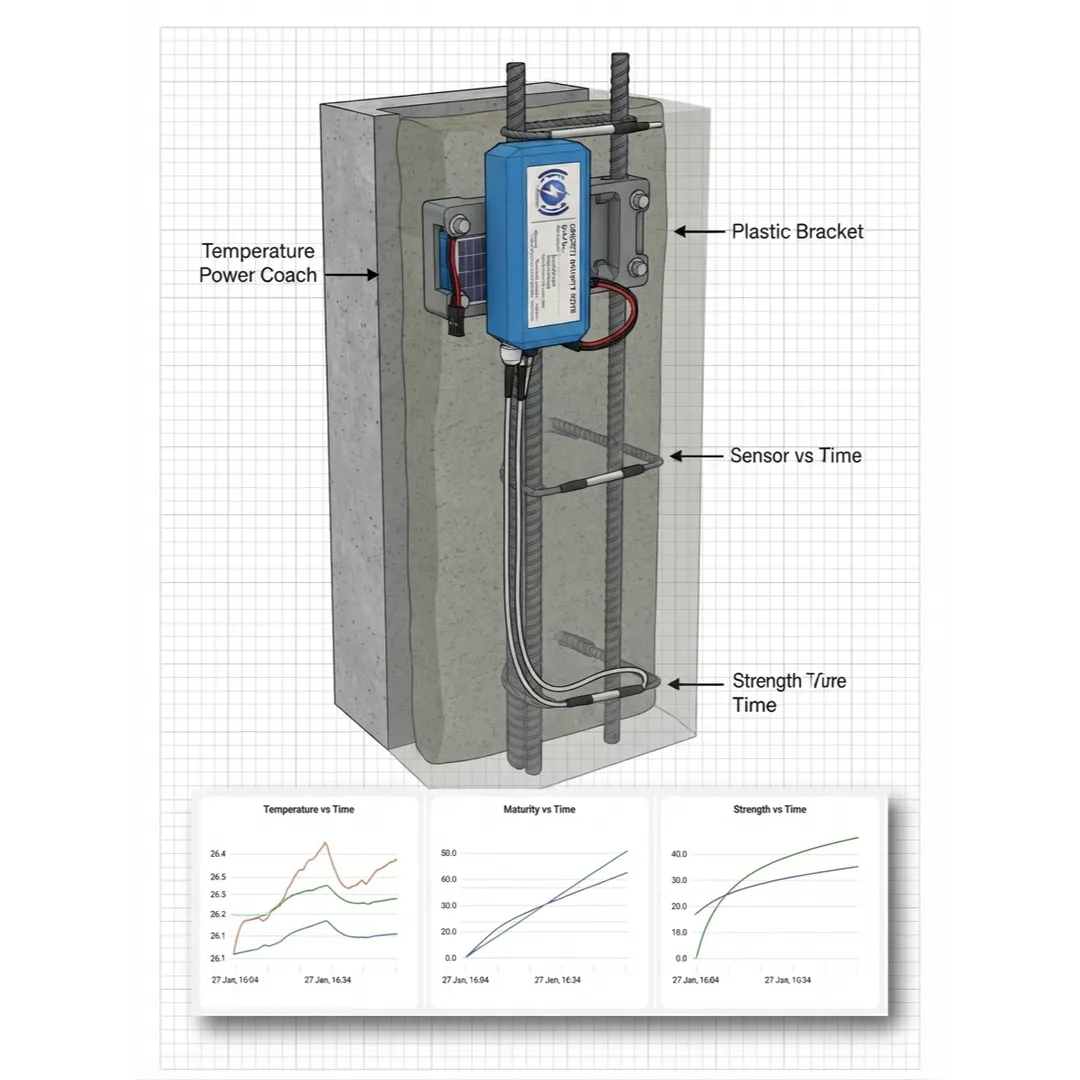 Temperature Development and Early-Age Behavior in Mass Concrete