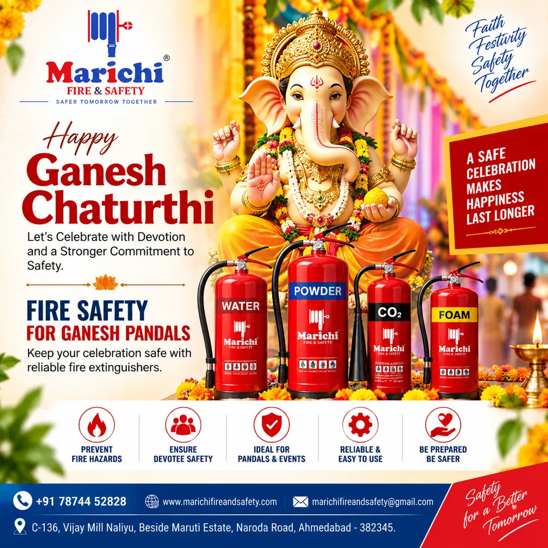 🪔 This Ganesh Chaturthi, celebrate with devotion — and keep safety first! 🙏