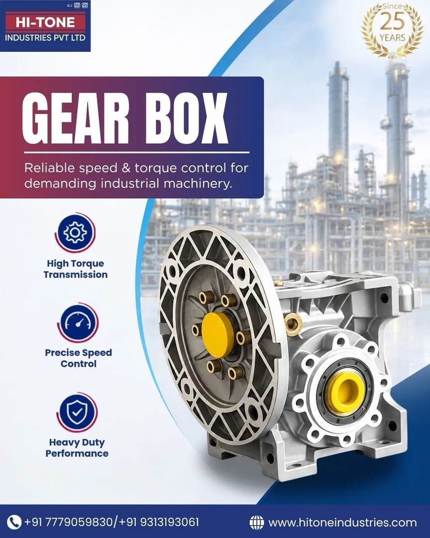 Gear Box Manufacturer in Ahmedabad for Reliable Power Transmission