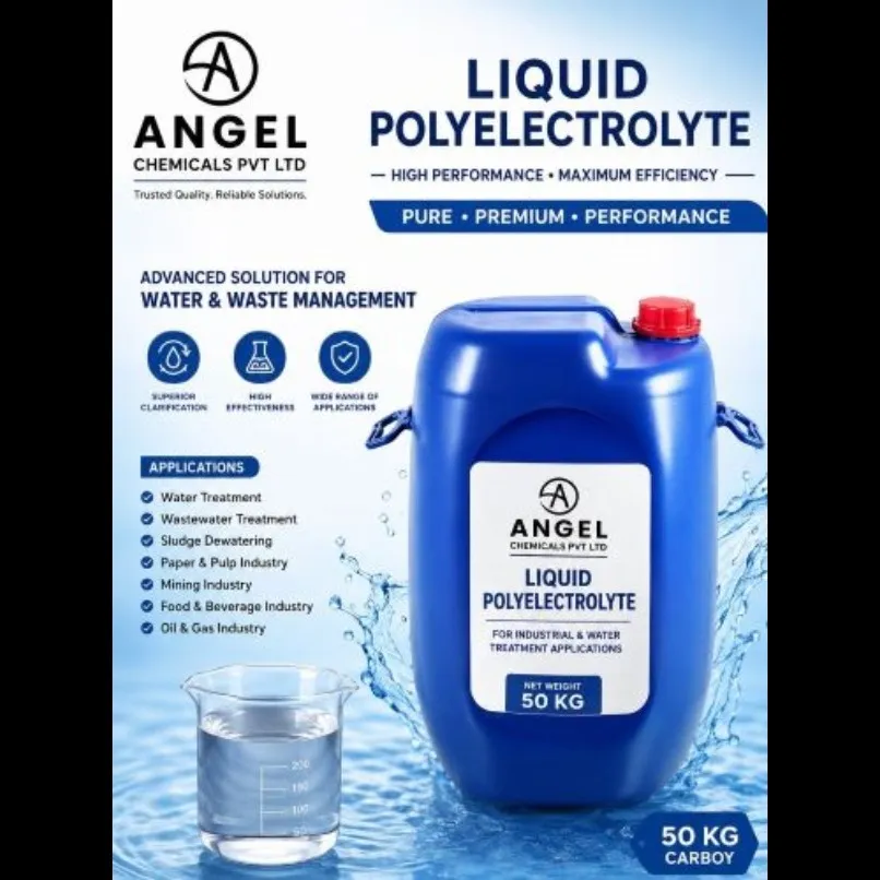 Liquid Polyelectrolyte Manufacturer & Supplier in Vadodara, Gujarat | Angel Chemicals