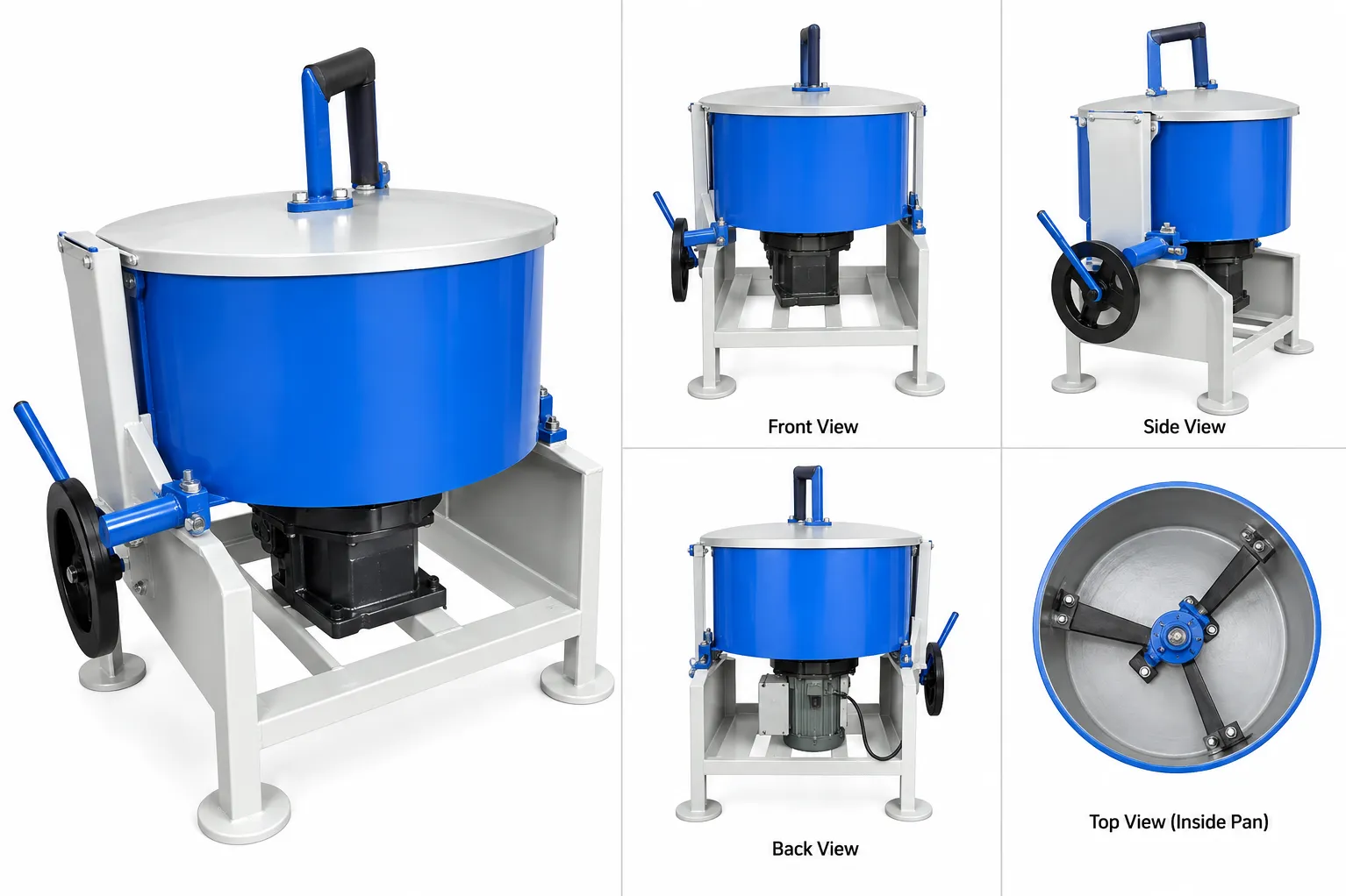 Pan Concrete Mixer 30 Litre