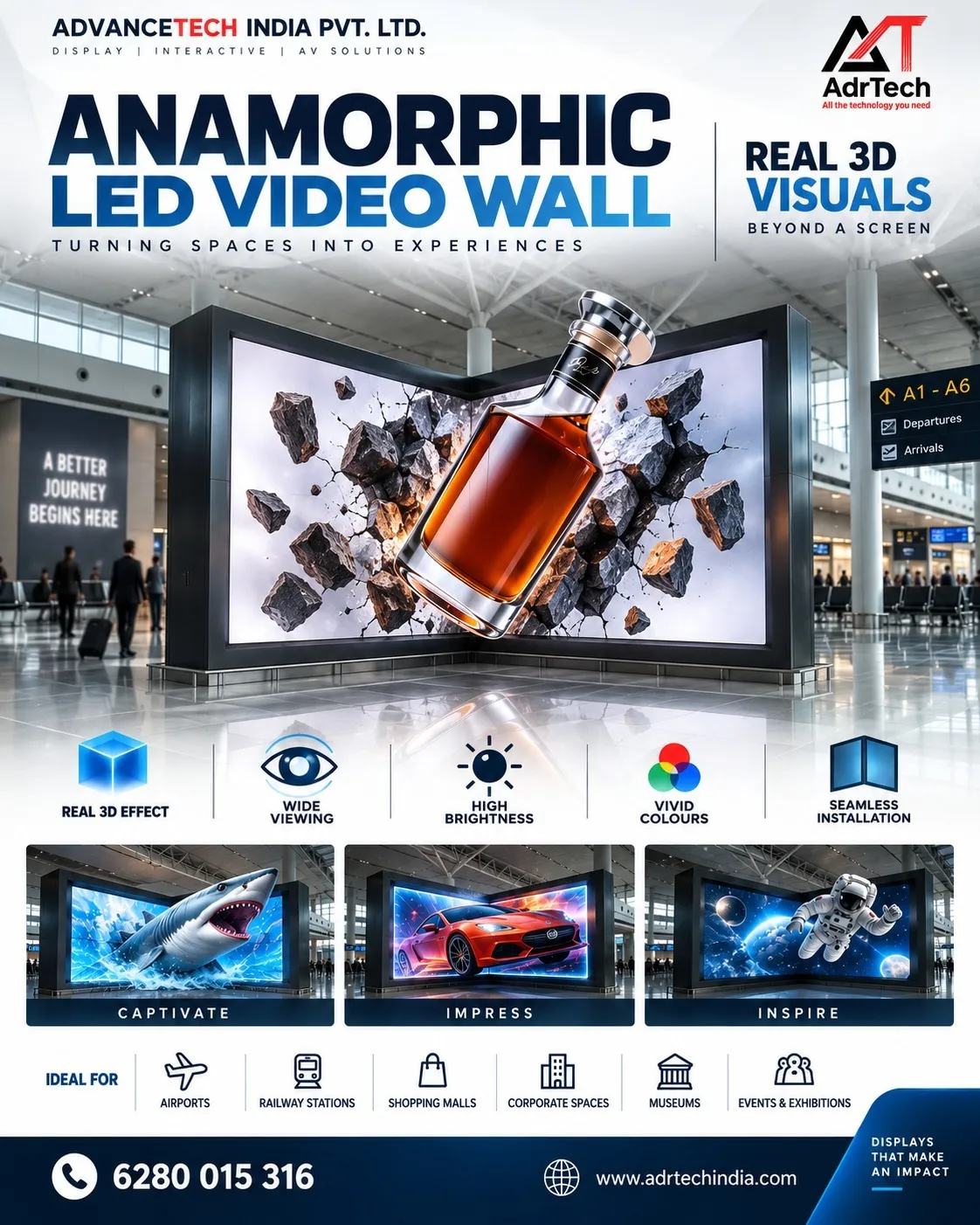 🚀 Turn Every Display Into an Unforgettable Experience with AdvanceTech India!