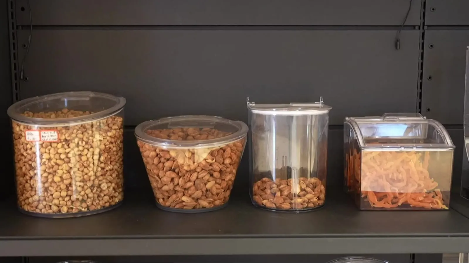 Supermarket Polycarbonate jar for Dry fruits best price near me