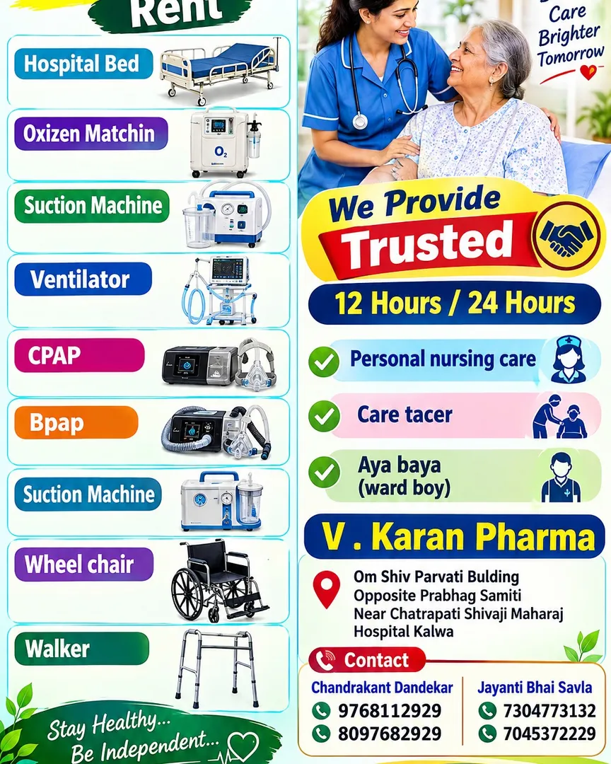 Care Tacer Proveder in Kalwa West Near Chatrapati Shivaji Maharaj Hospital kalwa