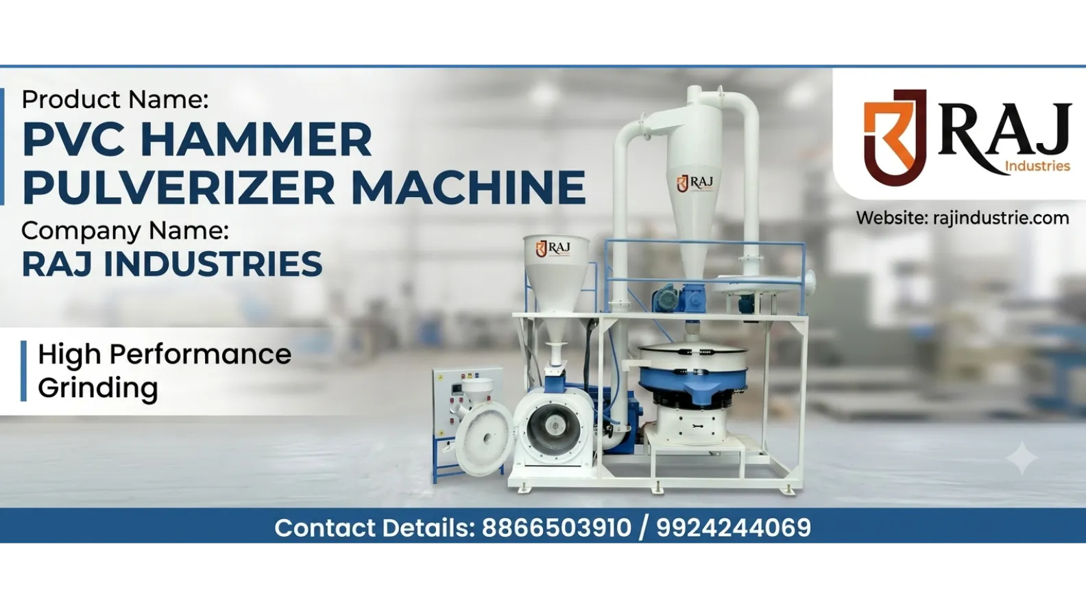 Hammer Pulverizer Machine Manufacturing in Jamnagar , Gujarat, India