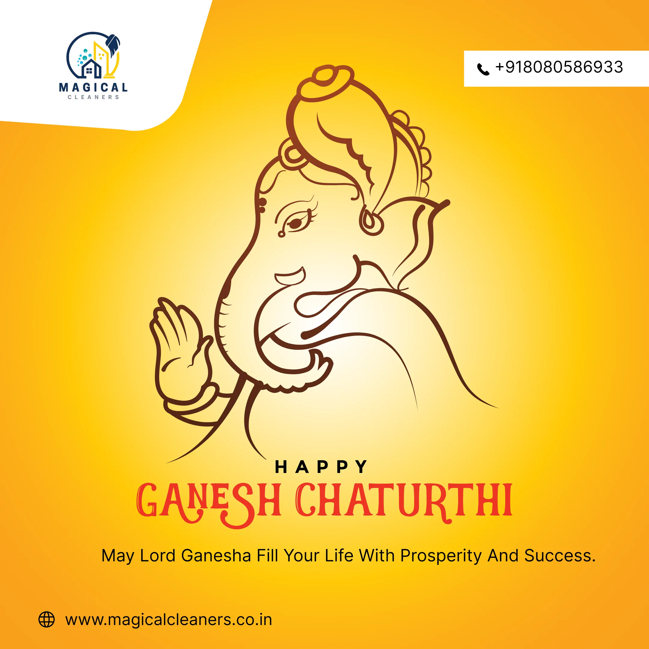 ๐๐ With Bappa comes hope, happiness, and the courage to begin again. This Ganesh Chaturthi, letโs...