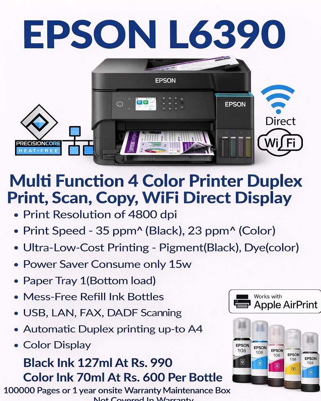 Epson production printer dealer in Surat