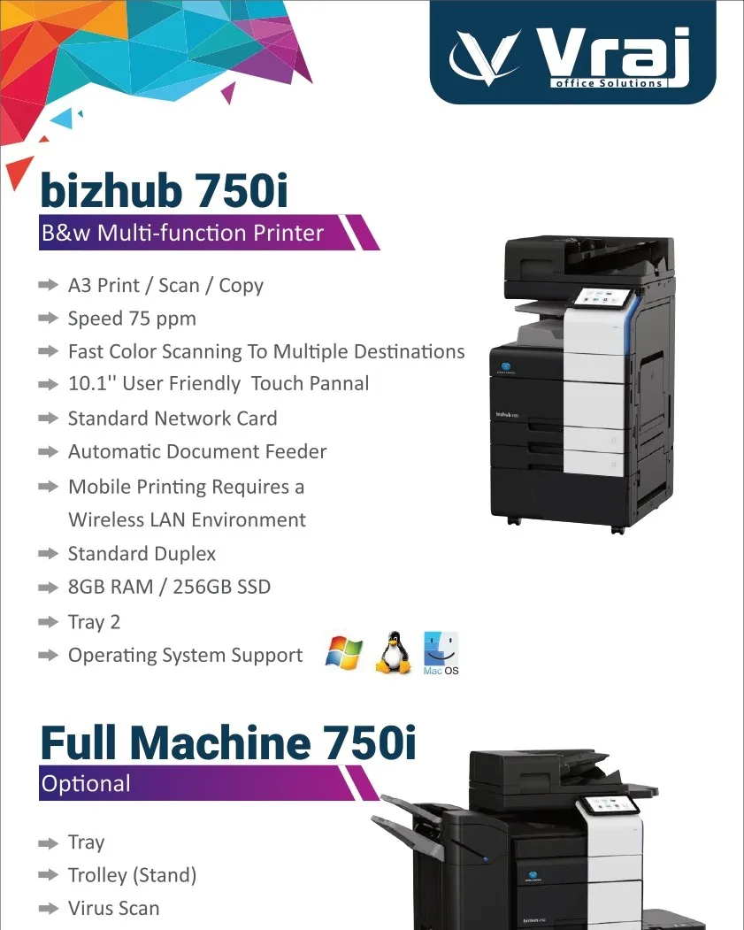 Konica Minolta photocopier dealer in Surat