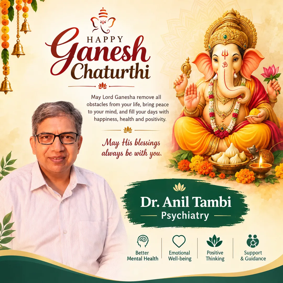 π Happy Ganesh Chaturthi! πΊ Warm wishes From Dr. Anil Tambi
