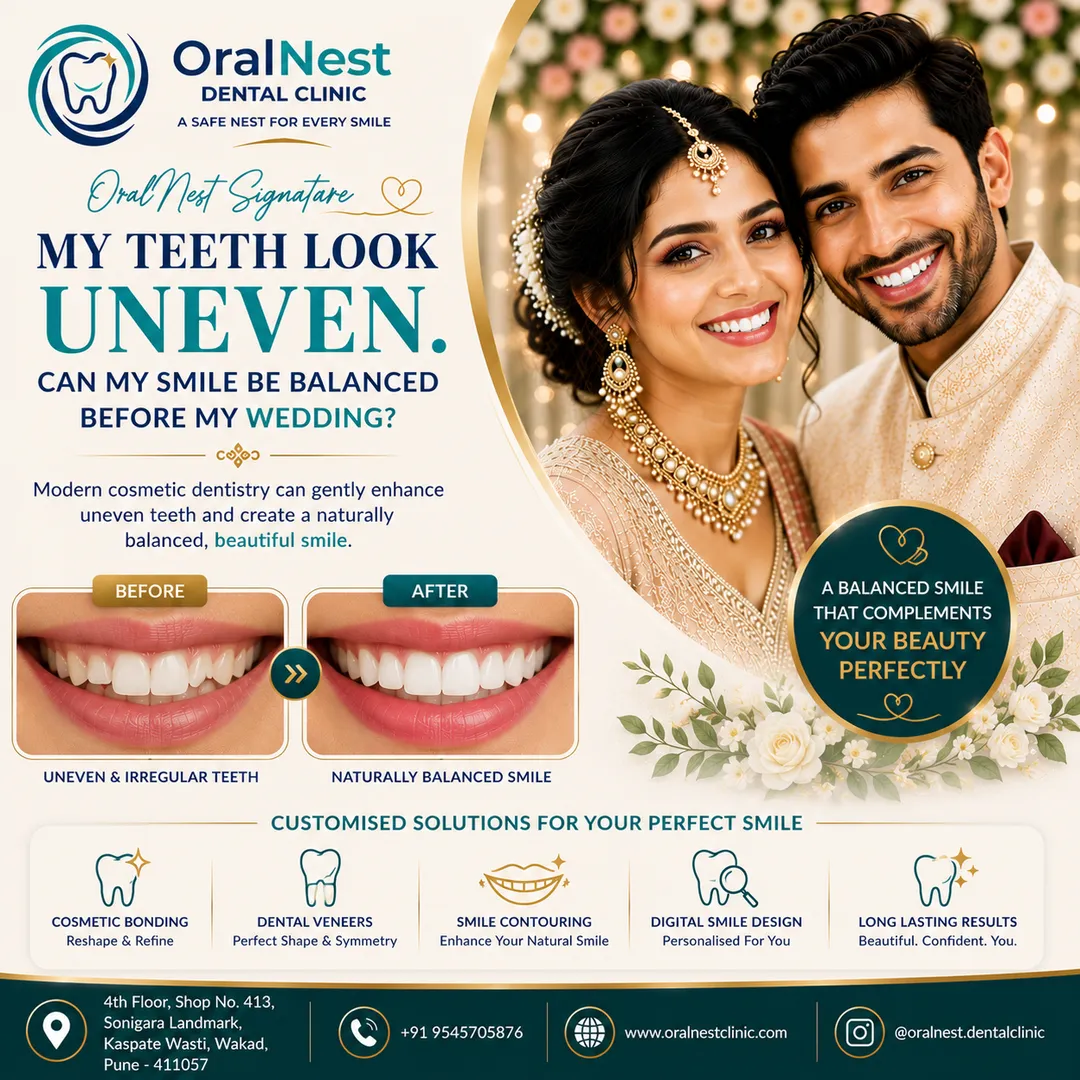 My Teeth Look Uneven. Can My Smile Be Balanced Before My Wedding?