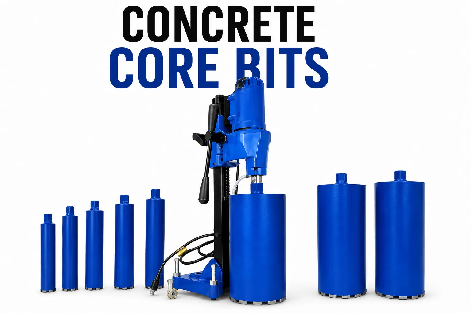 Concrete Core Bits & Core Drilling Machine | Diamond Core Cutting Bits – All Sizes