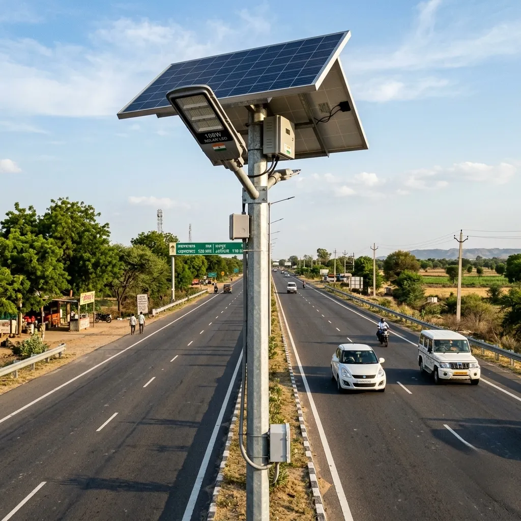 100W Solar Street Lights for Highways
