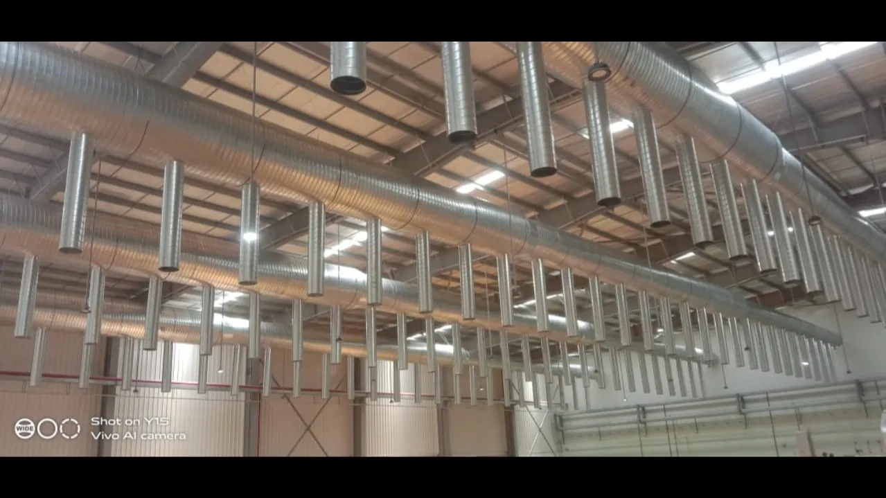 Spiral Air Duct Manufacturer and Supplier in Ahmedabad Gujarat India