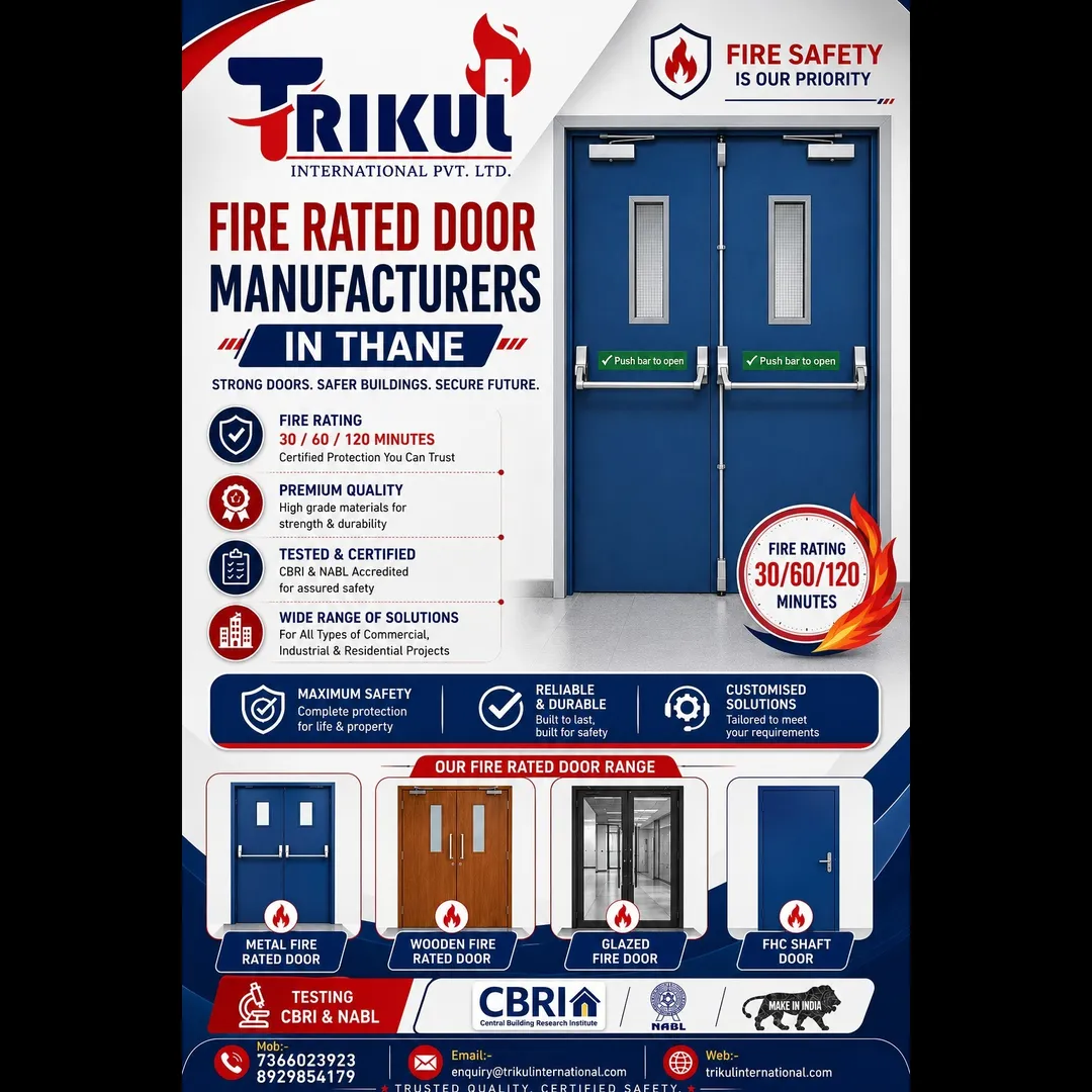 Fire Rated Manufacturer in Thane | Fire Safety Doors