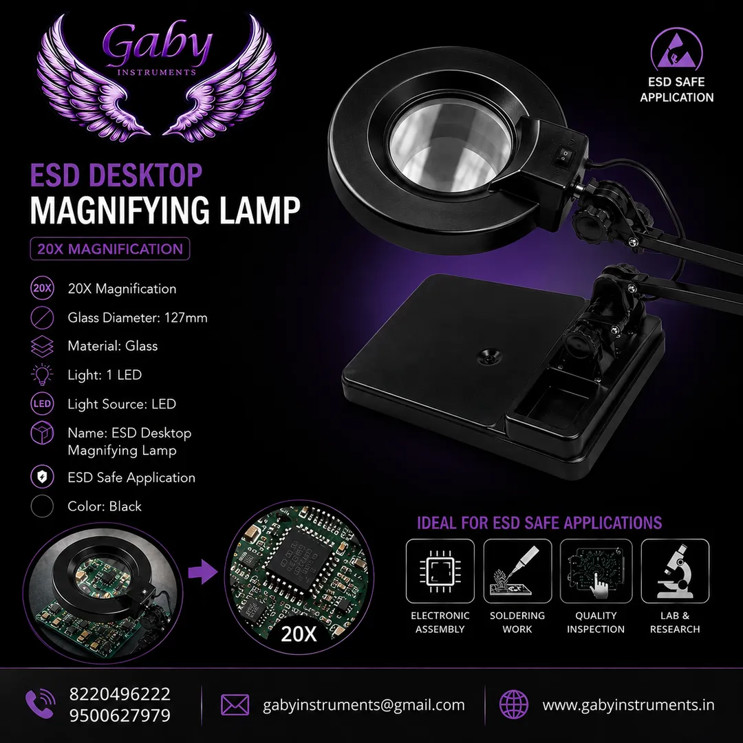ESD DESKTOP MAGNIFYING LAMP 20X