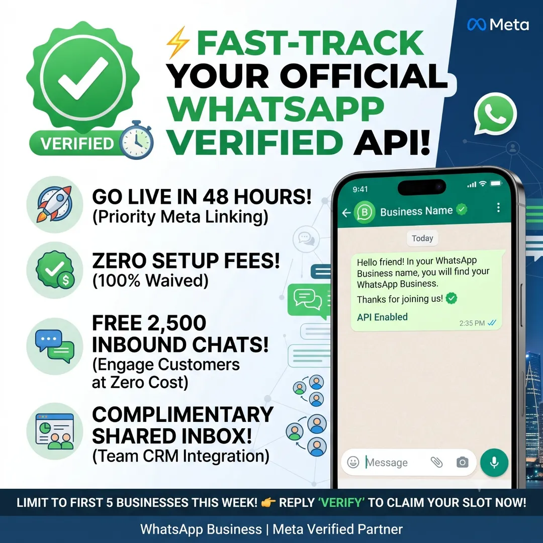 WhatsApp Special Offer