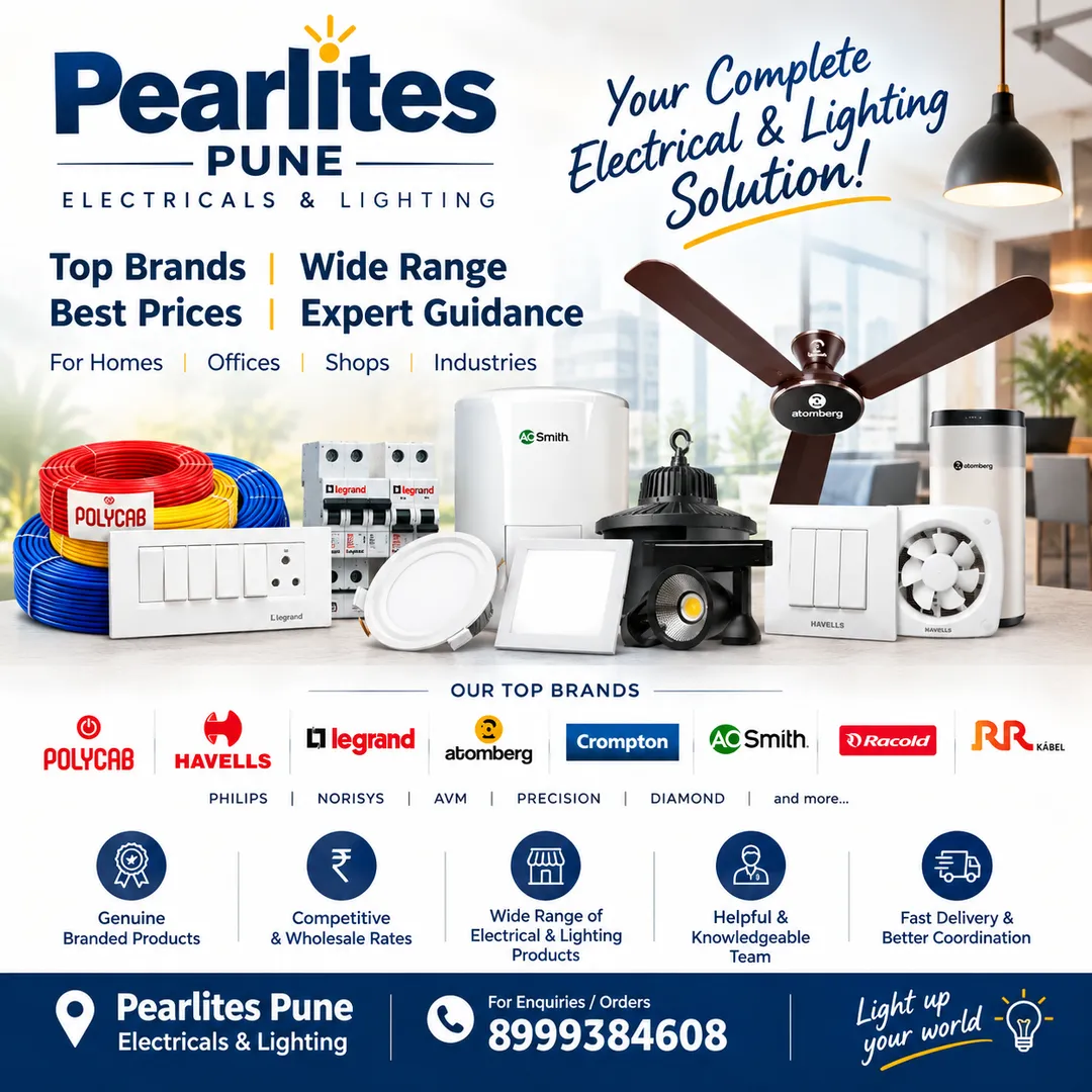 Pearlites Pune β Complete Electrical & Lighting Solutions