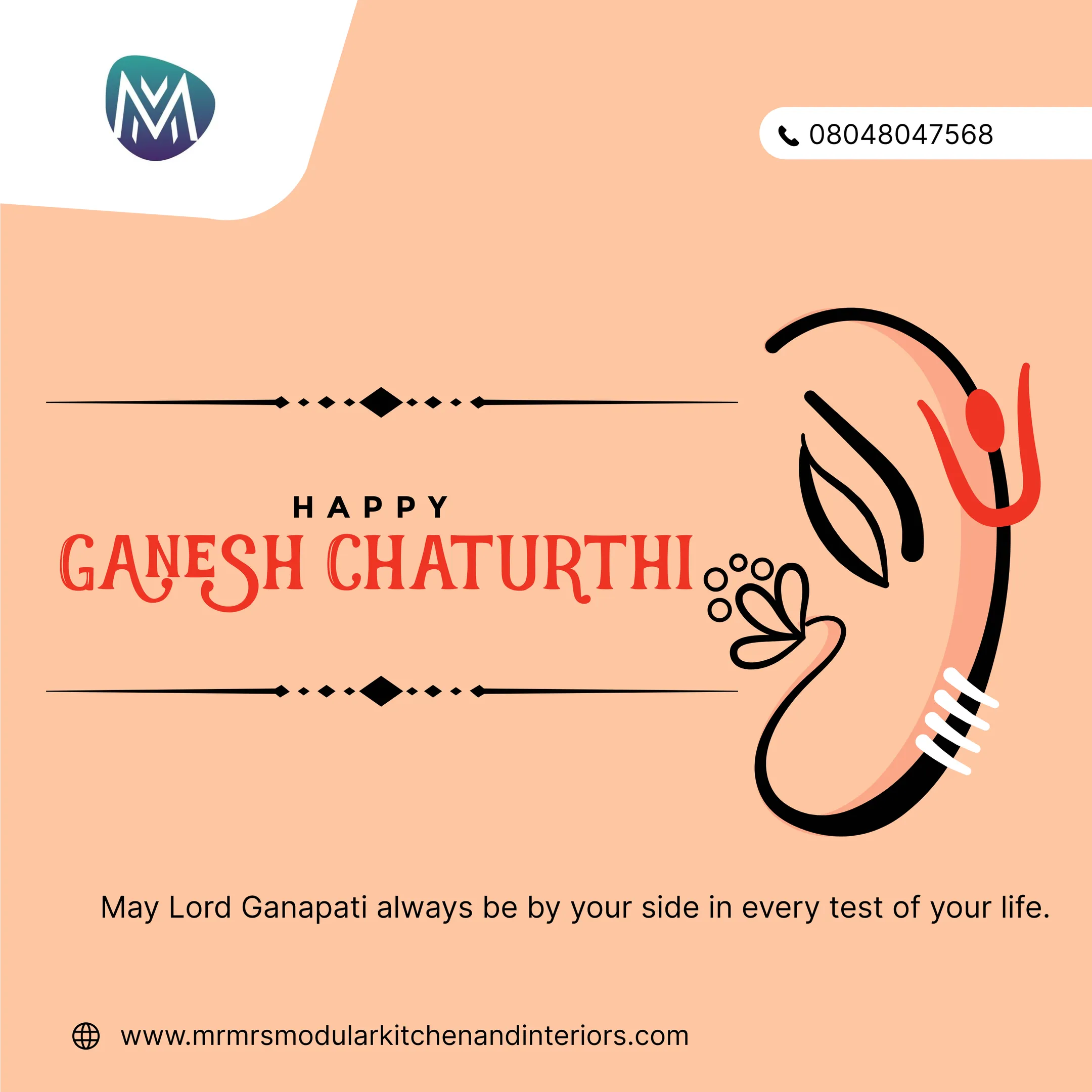 🐘💫 Challenges may come, but faith gives us the strength to overcome them. This Ganesh Chaturthi, ...
