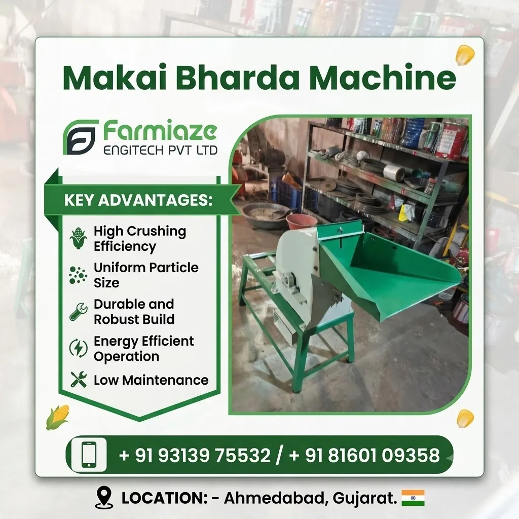 3 HP Corn Grinder Machine Manufacturer in Ahmedabad