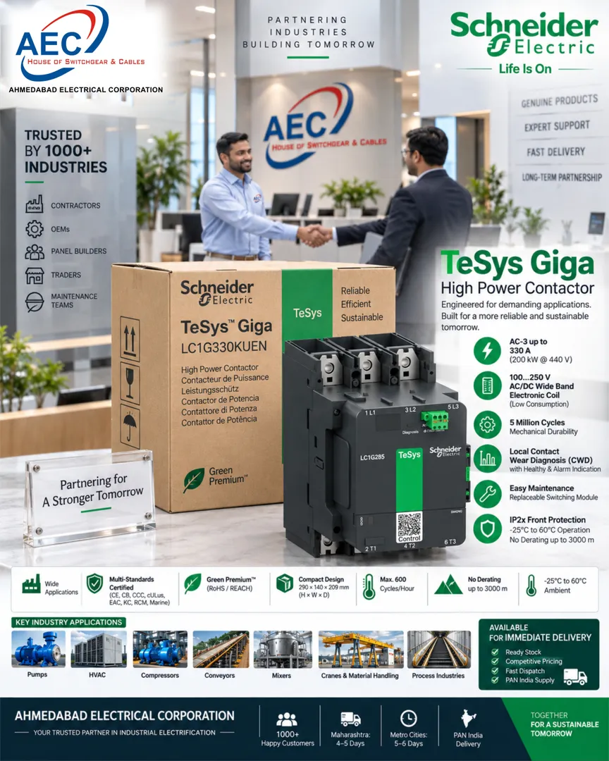 Schneider Authorized Distributor in Sanand GIDC
