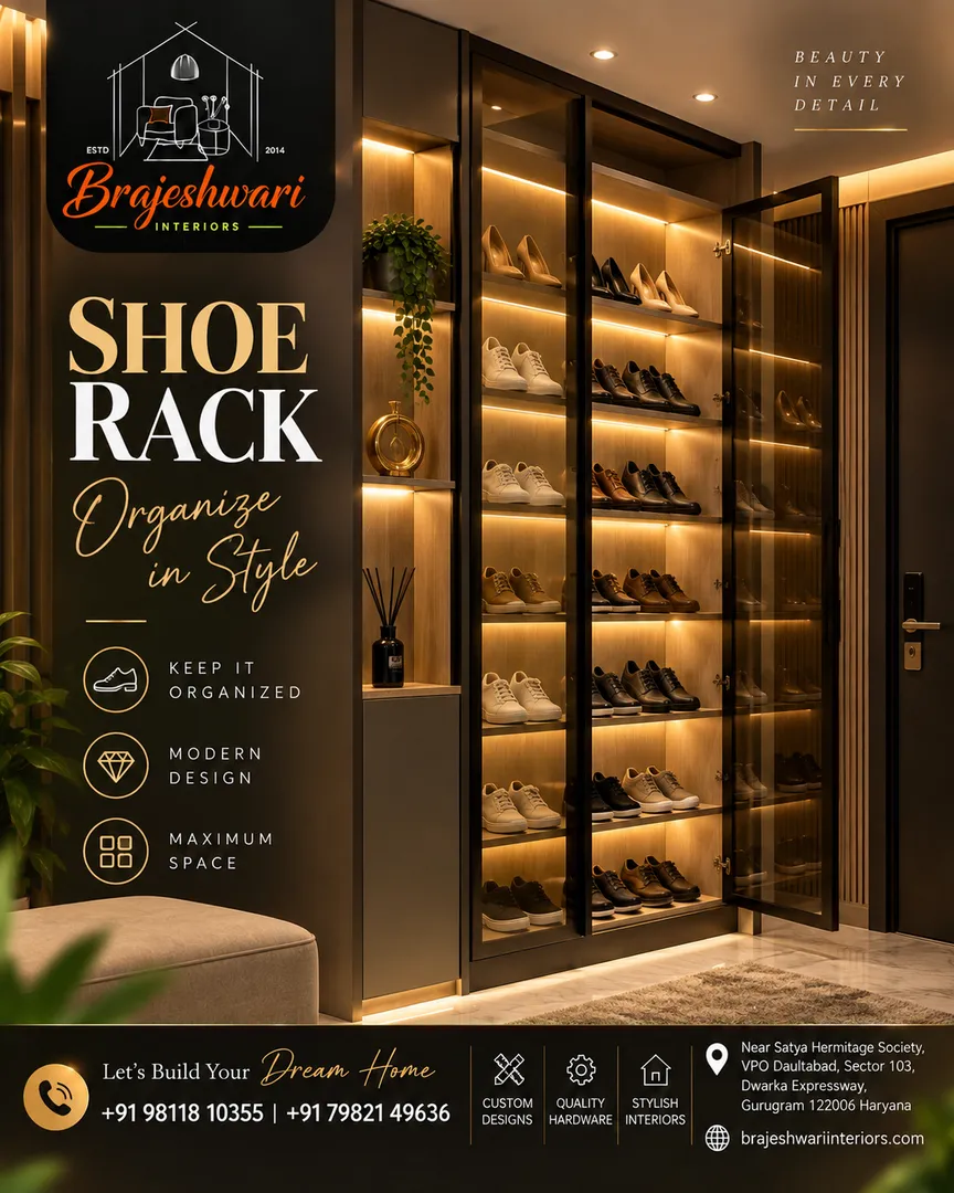 Elevate your entryway and organize your favorite footwear collection in pure luxury! ✨