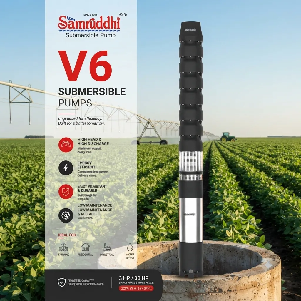 V6 Mixed Flow Submersible Pump Distributor in UP