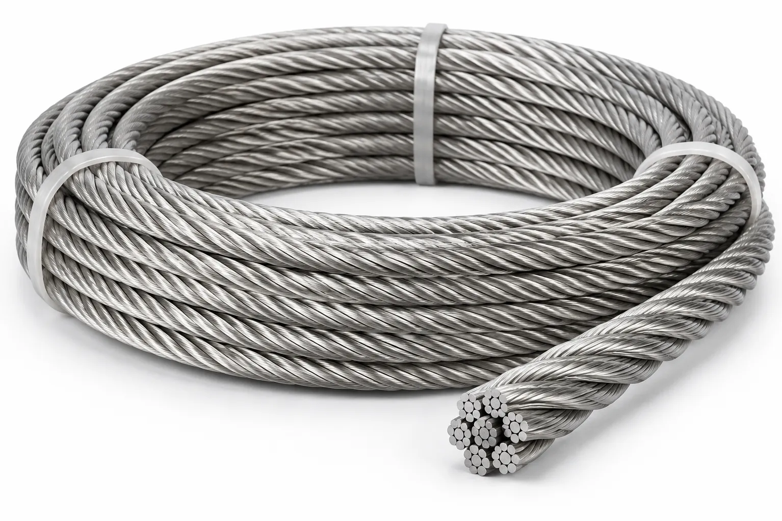 Stainless Steel Wire Rope 316 for Corrosive Industrial Environments