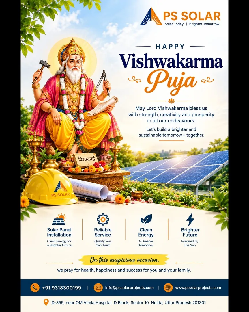 Happy Vishwakarma puja 2026