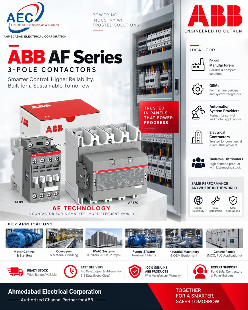 ABB Contactor Supplier in Rajkot