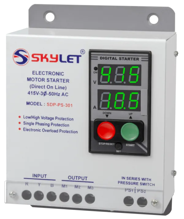 THREE PHASE DIGITAL STARTER Manufacturer in Gujarat