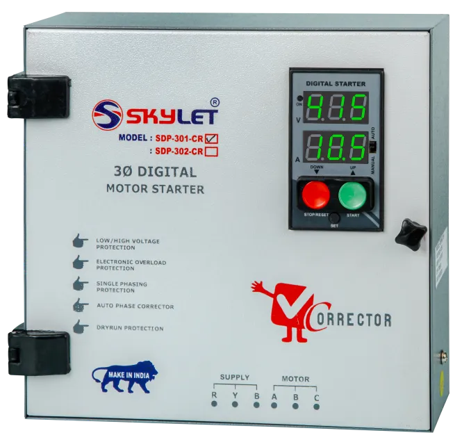 THREE PHASE DIGITAL STARTER Manufacturer in India
