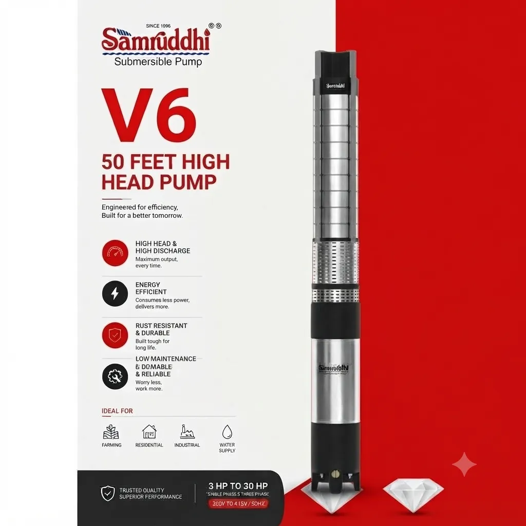 V6 SS Borewell Pump Wholesaler Varanasi