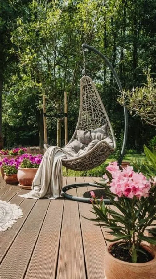 Outdoor Swing for Garden